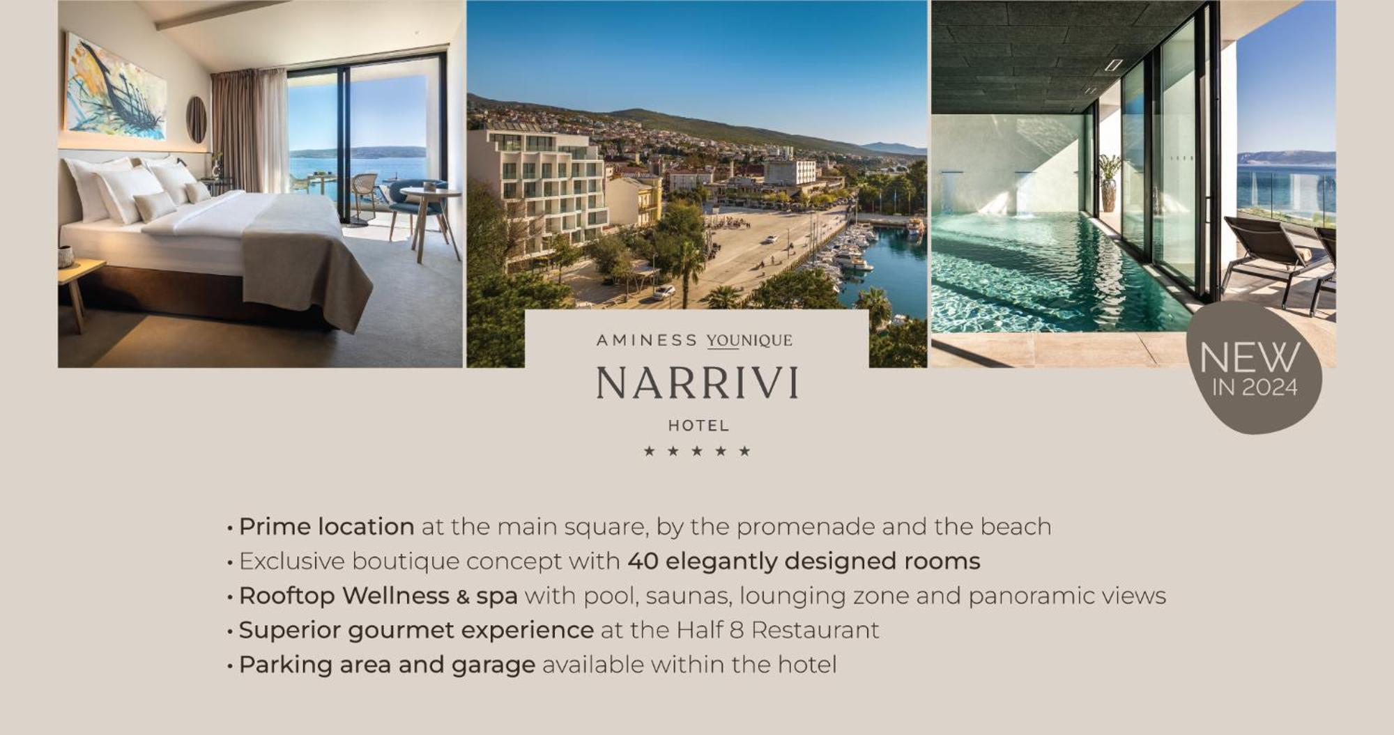 Aminess Younique Narrivi Hotel Цриквеница Экстерьер фото