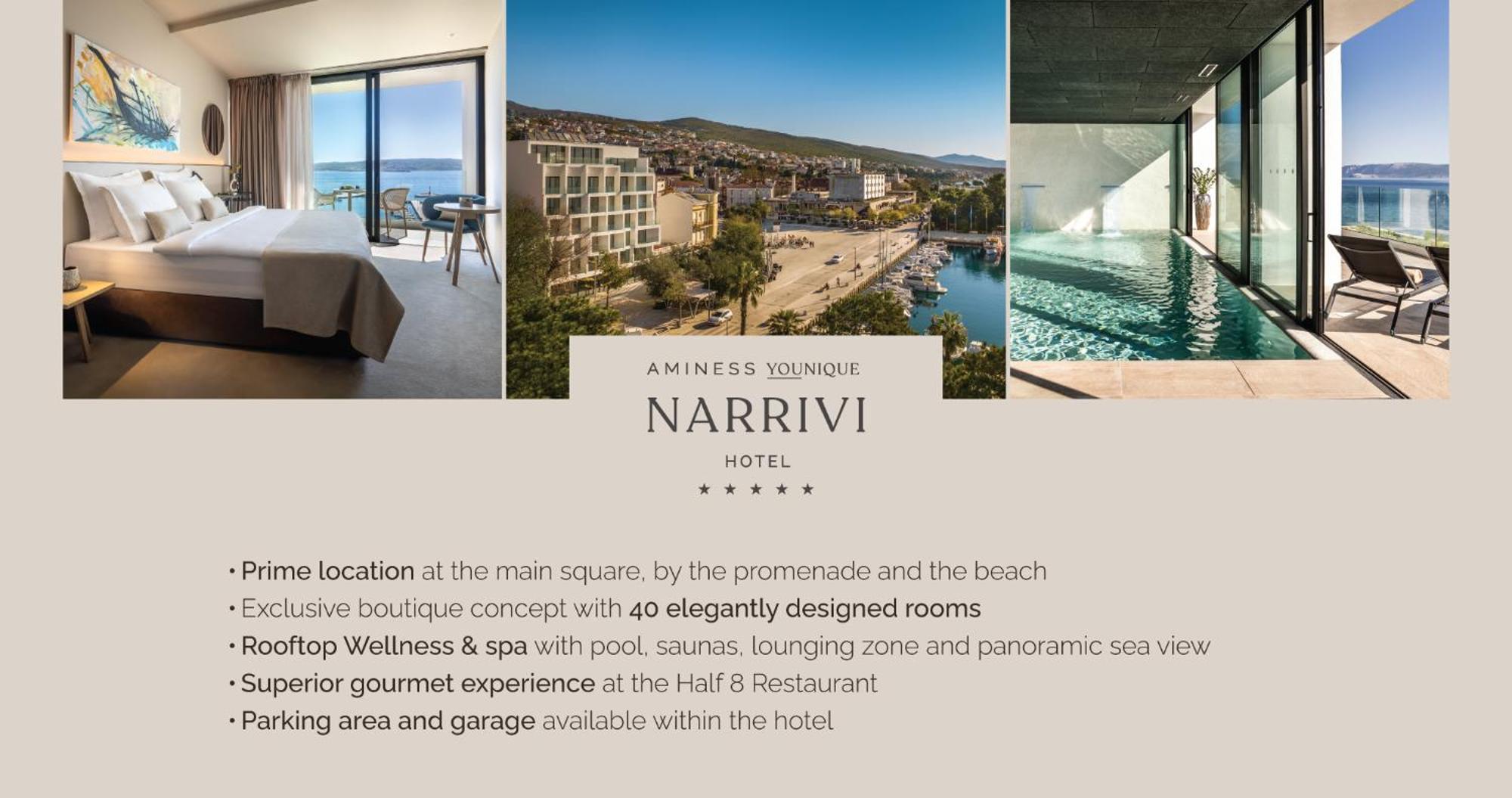 Aminess Younique Narrivi Hotel Цриквеница Экстерьер фото